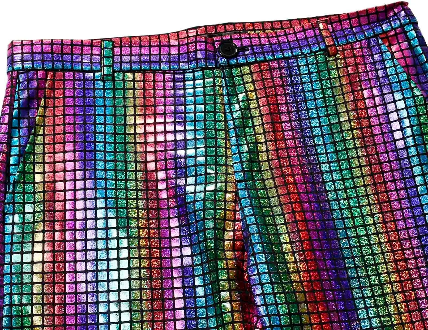 Big And Tall Suits for Men Classic Fit Blazer One Button Rainbow Jacket Pant Suit Set Mens Slim Fit 2 Piece Suit