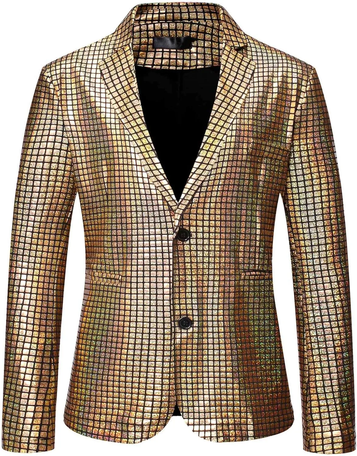 Big And Tall Suits for Men Classic Fit Blazer One Button Rainbow Jacket Pant Suit Set Mens Slim Fit 2 Piece Suit