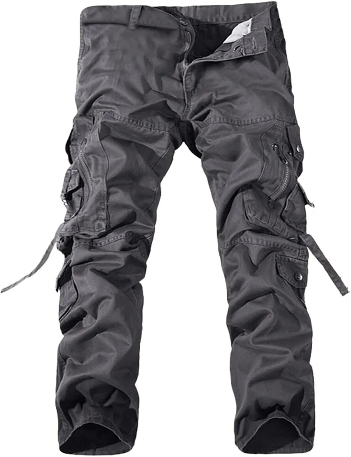Bottom Straight Leg Loose Fit Baggy Athletic Jogger Pant Men's Jogger Sweatpant with Pockets Men Sport Athletic Outdoor Jogger Pants Lightweight Casual Work Cargo Pants Cargo ZXUS0215-SALE1680