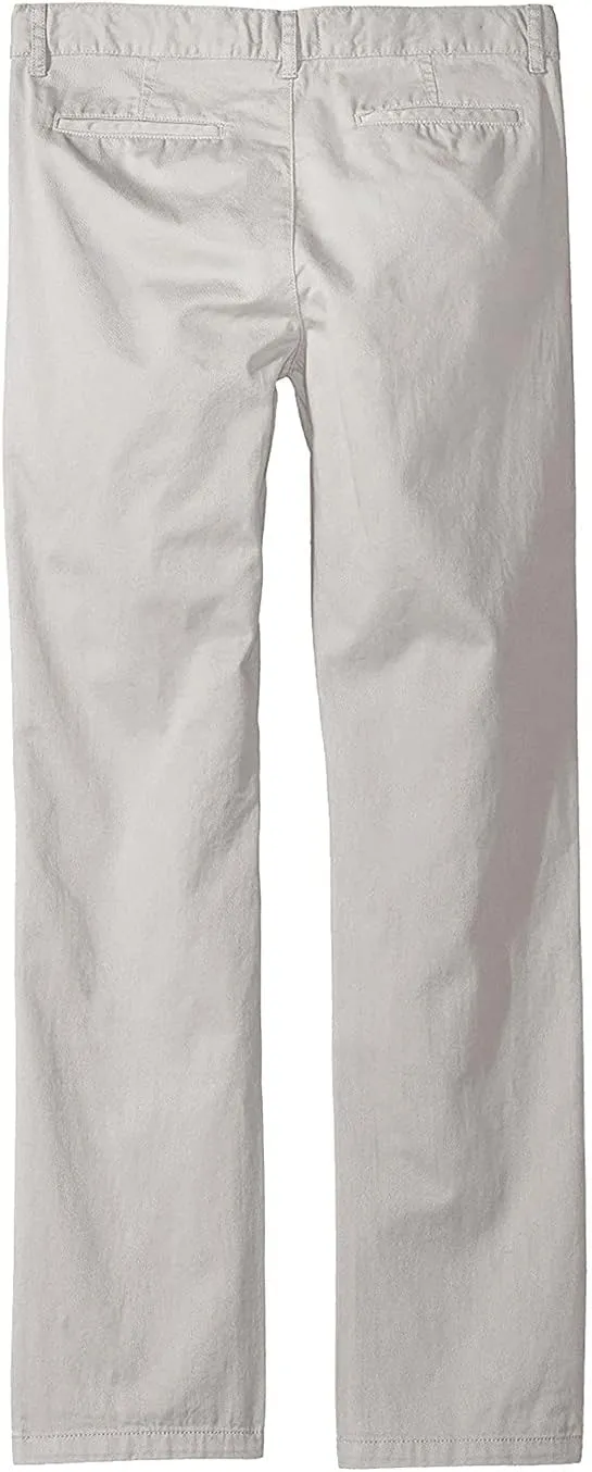 Boys' Uniform Casual Comfortable Trousers Pants Skinny Relaxed Fit Pants Straight-Leg Casual Pants Leggings