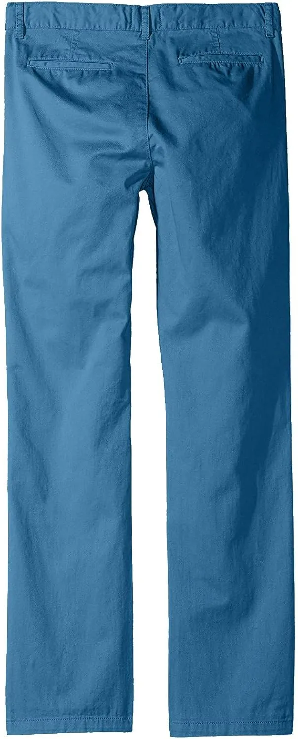 Boys' Uniform Casual Comfortable Trousers Pants Skinny Relaxed Fit Pants Straight-Leg Casual Pants Leggings