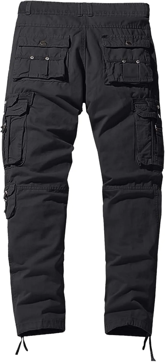 Cargo Pants for Men Joggers Mens Jogger Sweatpants Motocross Dirt Bike Jogger Elastic Waist Pajama Pants with Pockets