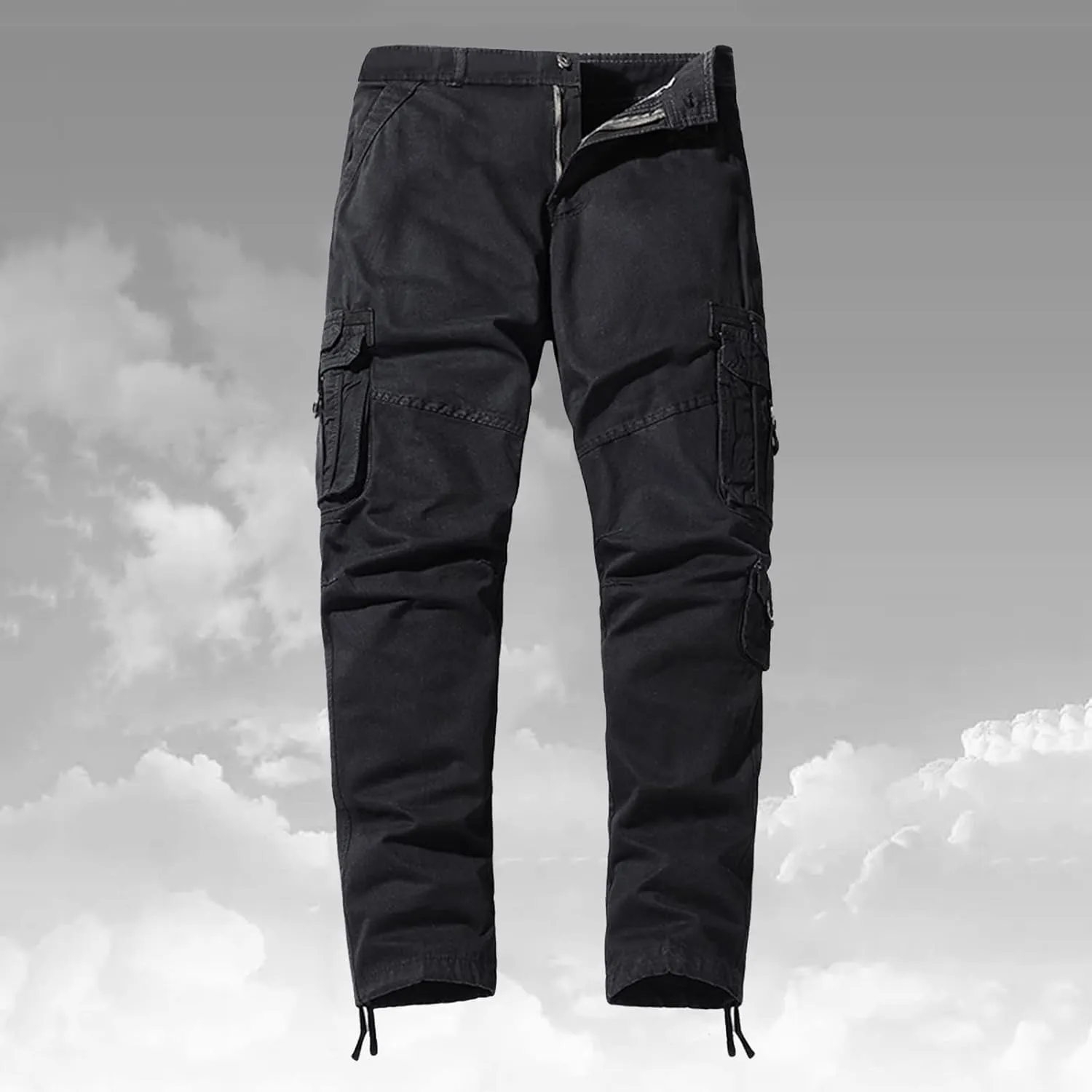 Cargo Pants for Men Joggers Mens Jogger Sweatpants Motocross Dirt Bike Jogger Elastic Waist Pajama Pants with Pockets