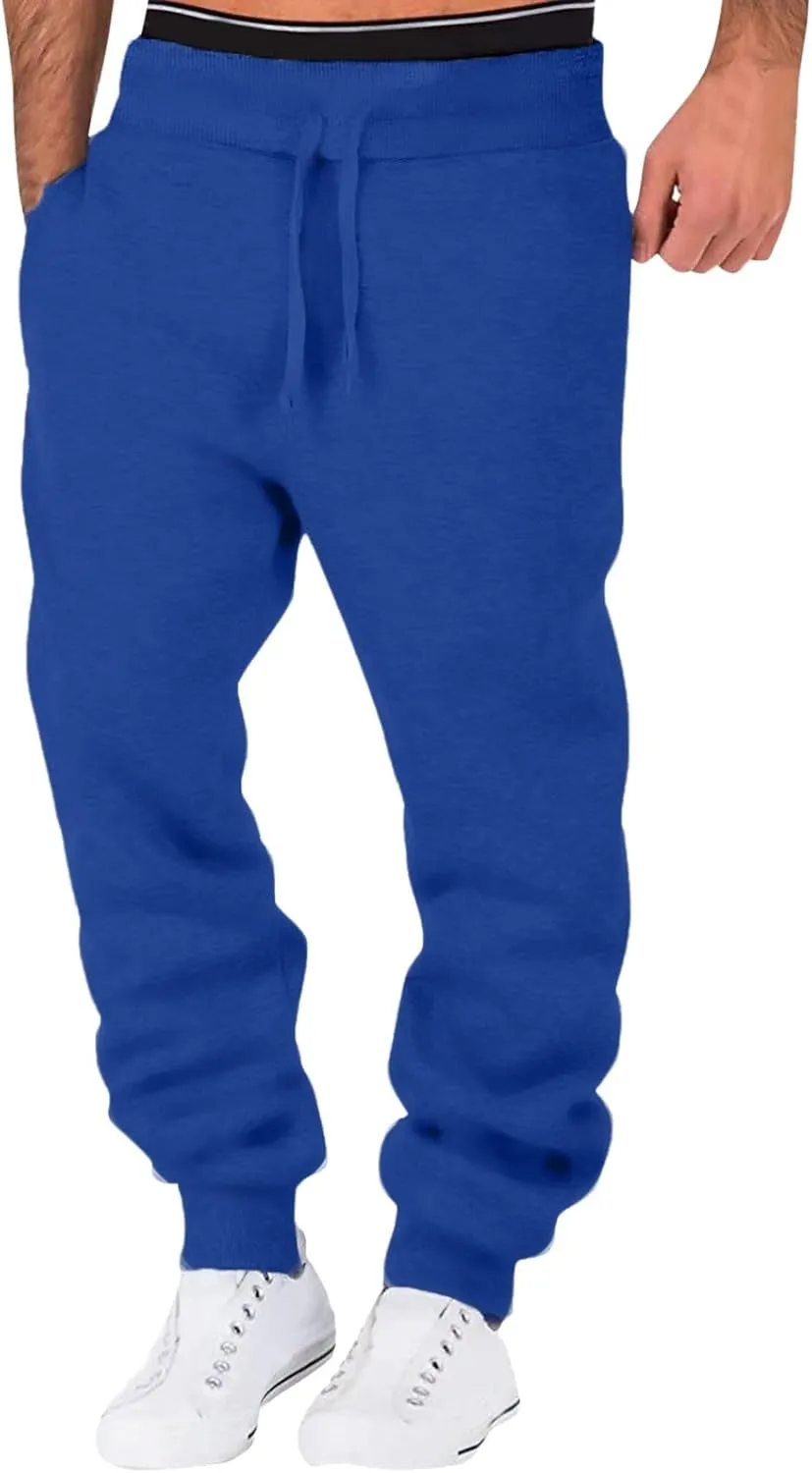 Cargo Pants for Men Joggers Work Pants Mens Athletic Pants Casual Sports Pants Mens Workout Pants Men's Elastic Waist