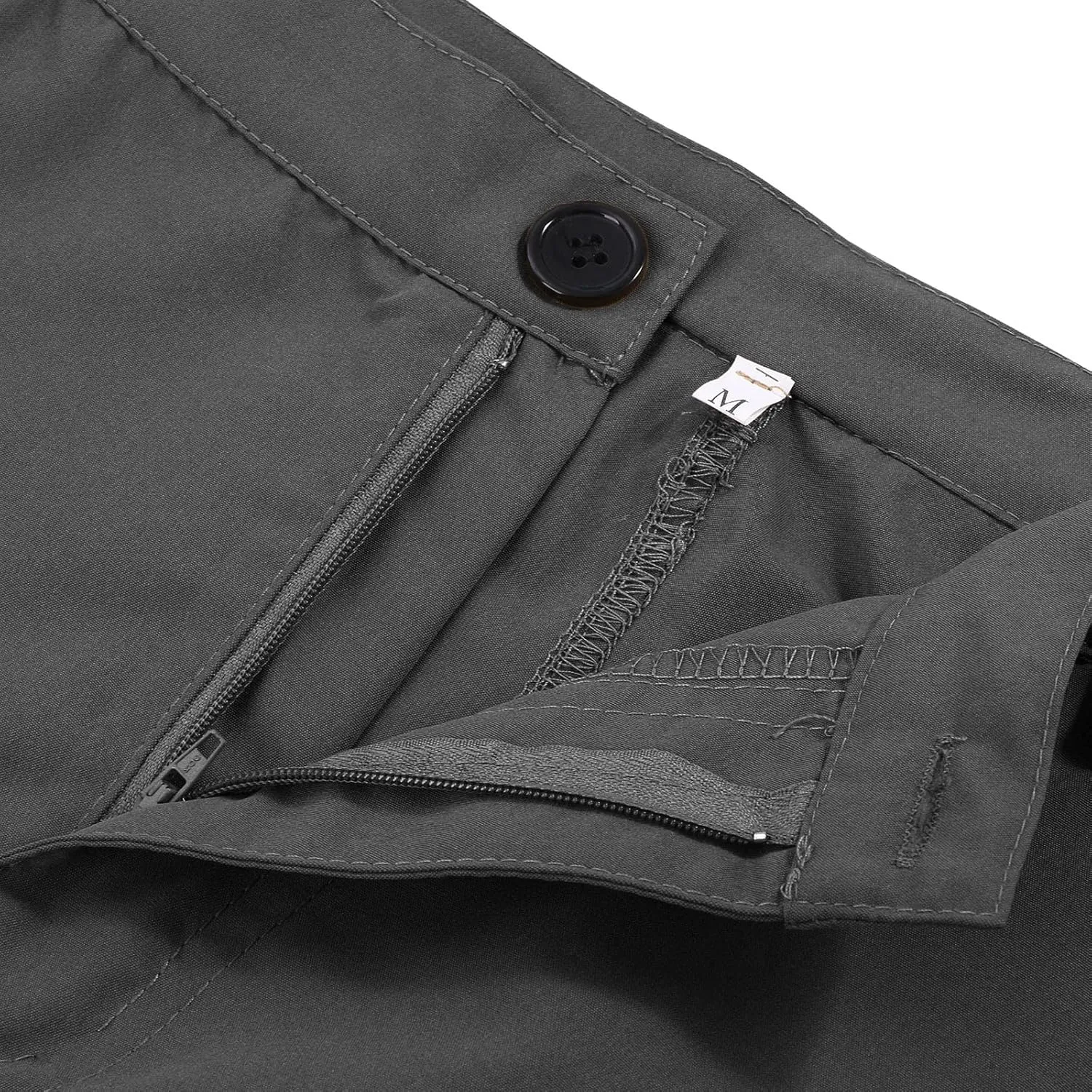 Cargo Pants for Men Relaxed Fit Mens Cargo Pants Stretch Elastic Waist Athletic Workout Jogger Drawstring Sport Pants