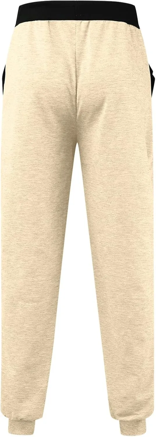 Cargo Sweatpants for Men Mens Lounge Pants Pants Mens Athletic Workout Running Jogger Pants with Pockets Cargo Pants