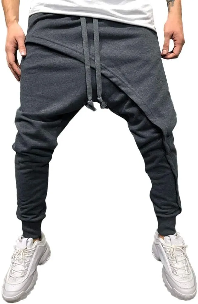 Cargo Sweatpants for Men Mens Lounge Pants Pants Mens Outdoors Jogger Pants Casual Athletic Drawstring Trousers Slim