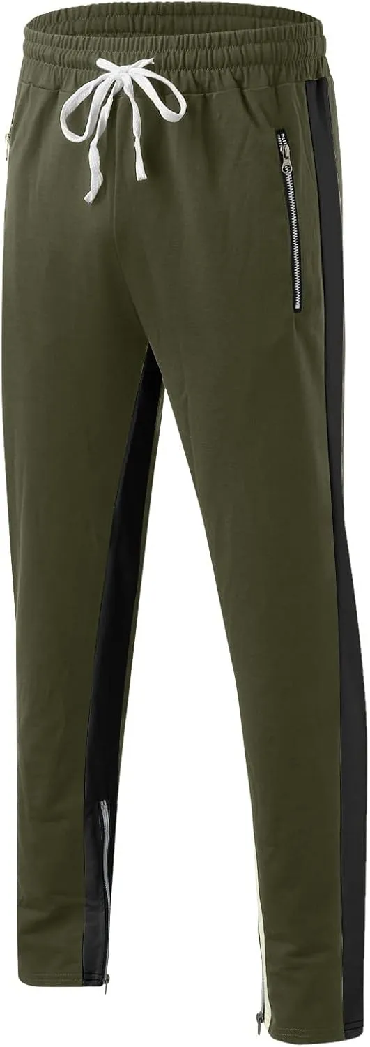 Cargo Trousers for Men Casual Multiple Pockets Outdoor Straight Type Fitness Long Pants Cargo Pants Trousers Cotton