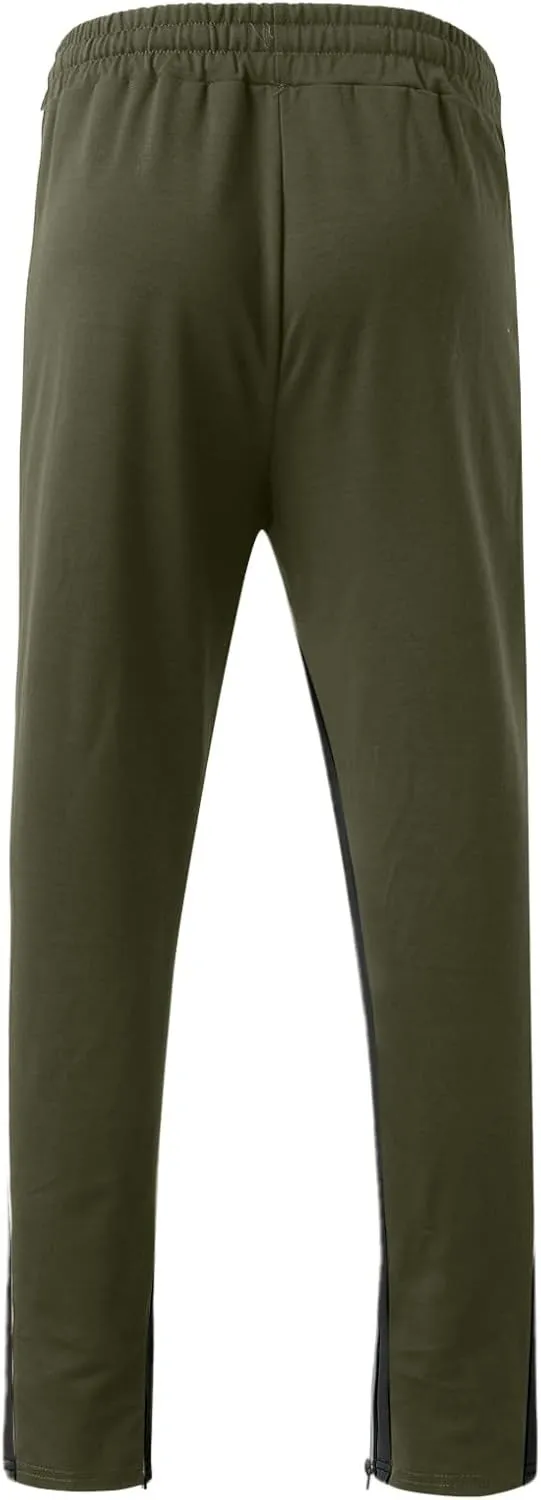 Cargo Trousers for Men Casual Multiple Pockets Outdoor Straight Type Fitness Long Pants Cargo Pants Trousers Cotton