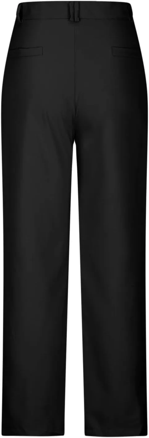Casual Pants for Women Trendy Business Casual Work Pants Straight Leg Pants Comfort Dress Pants Trousers with Pockets