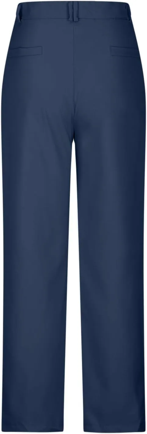 Casual Pants for Women Trendy Business Casual Work Pants Straight Leg Pants Comfort Dress Pants Trousers with Pockets