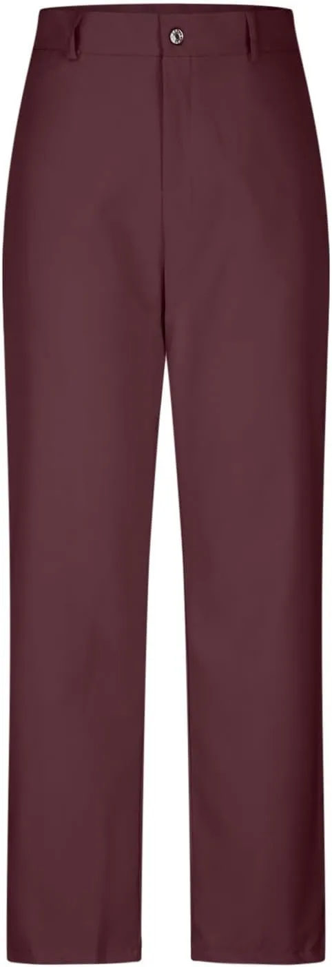 Casual Pants for Women Trendy Business Casual Work Pants Straight Leg Pants Comfort Dress Pants Trousers with Pockets