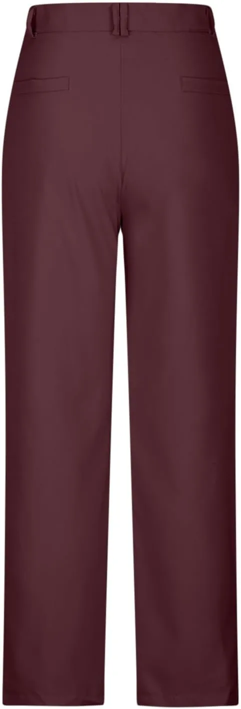 Casual Pants for Women Trendy Business Casual Work Pants Straight Leg Pants Comfort Dress Pants Trousers with Pockets