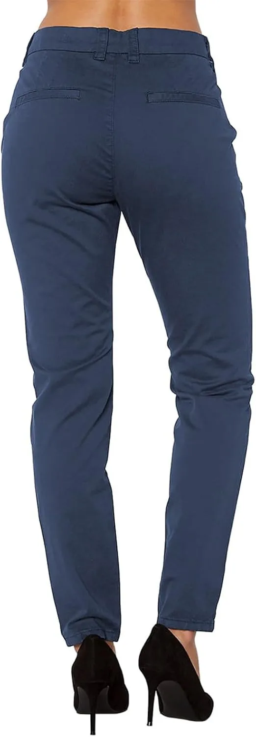 Casual Pants for Women Trendy Business Casual Work Pants Straight Leg Pants Comfort Dress Pants Trousers with Pockets
