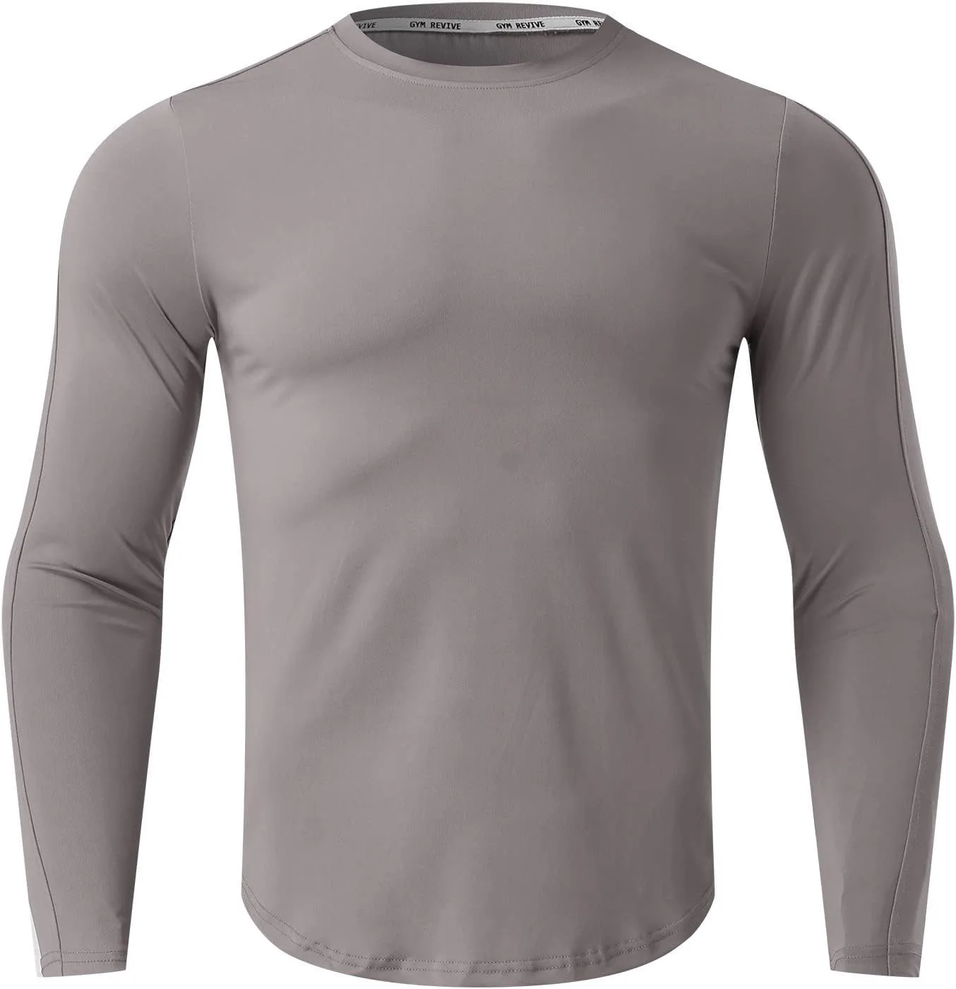 Compression Shirts for Men Fitness Sports Quick Dry Long Sleeve Sweat Shirt Bodybuilding Gym Workout Athletic Tops