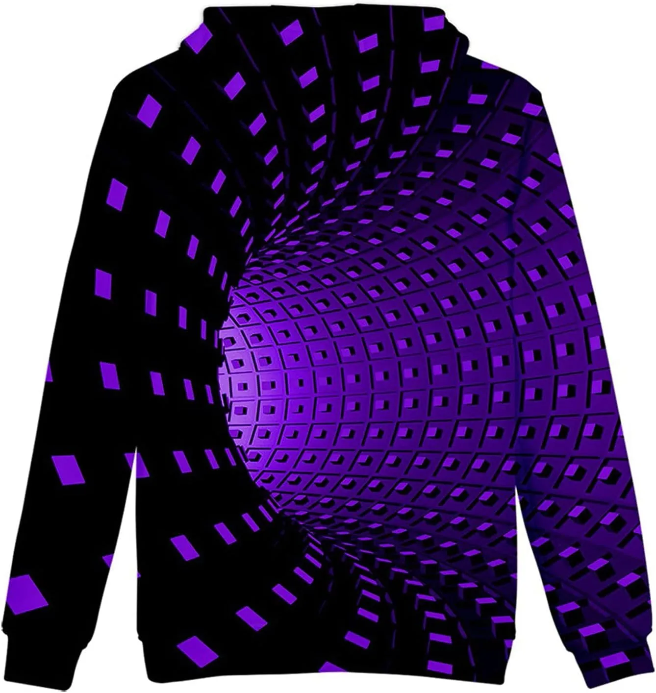 Cool Hoodies for Men 3D Printing Creative Round Neck Casual Long Shirts Top Blouse Mens Hoodies Pullover