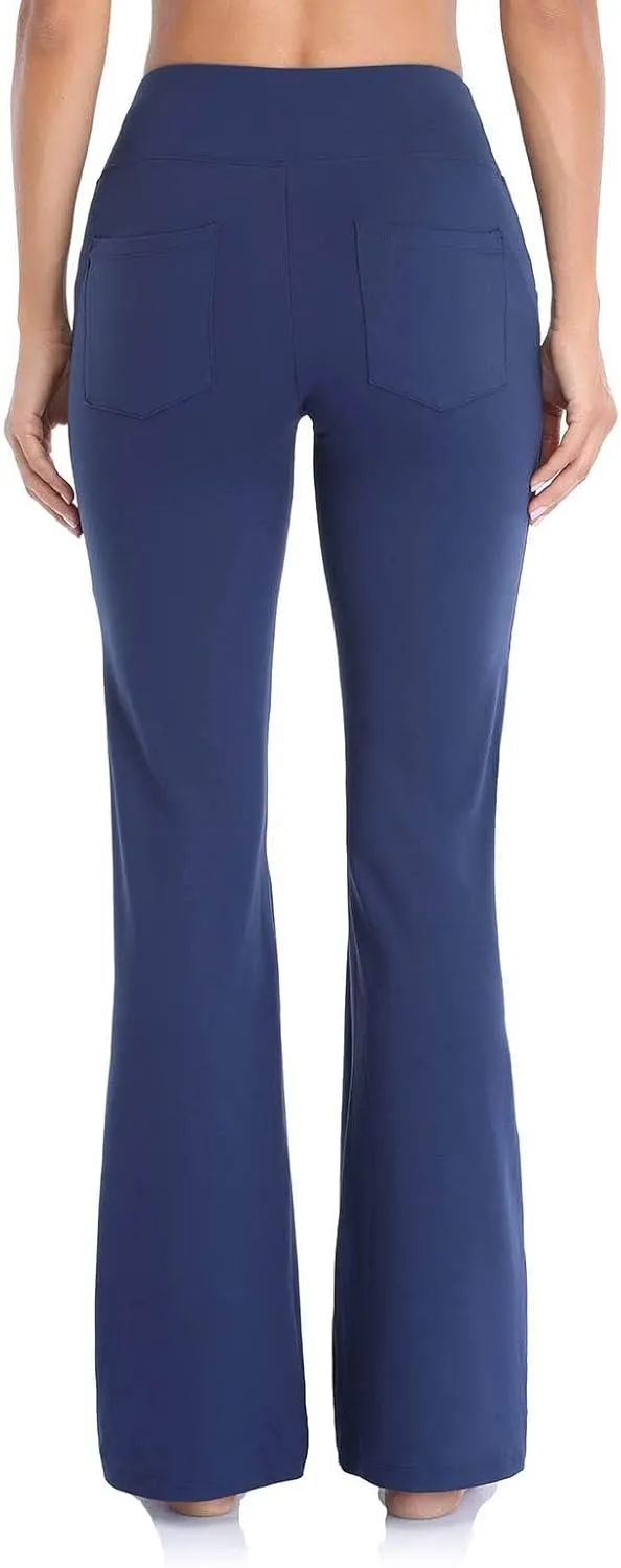 Cropped Straight Leg Pants Elegant Casual Trousers Linen Summer Trousers Casual Lightweight Cotton Linen Trousers