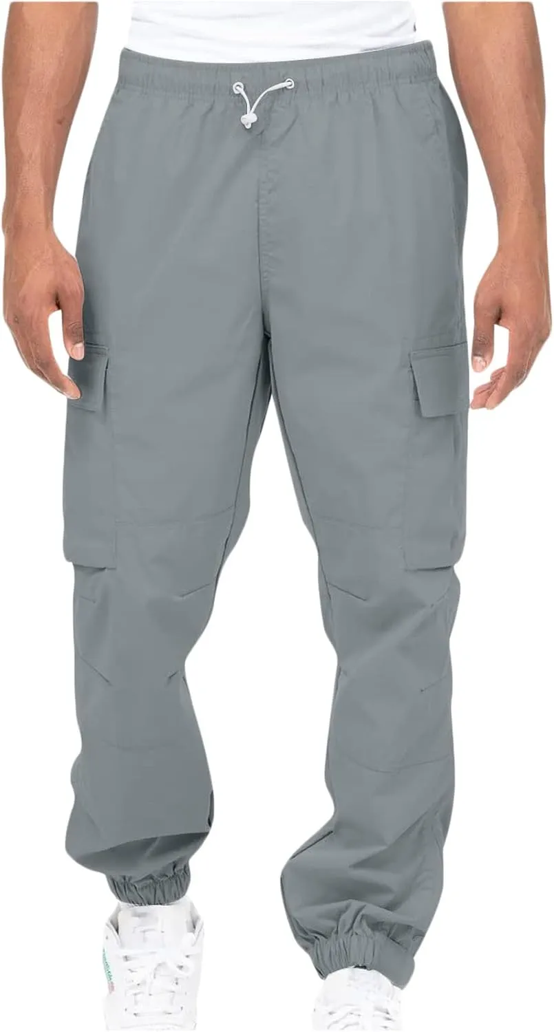 Dgoopd Cargo Pants for Men Stretch Hiking Pants Lightweight Tactical Pant Straight Leg Cargo Joggers Pants Outdoor Work Pants
