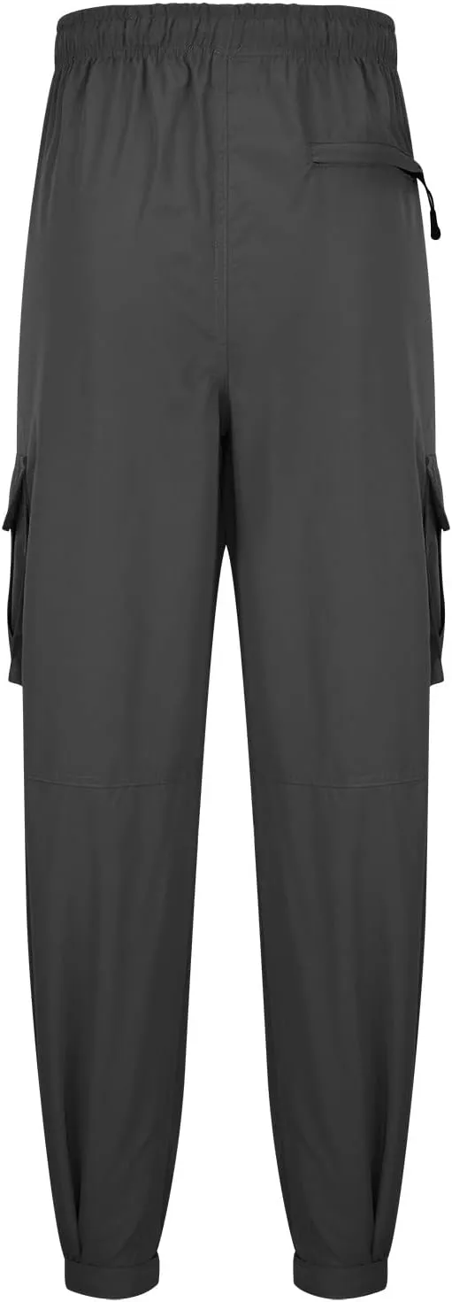 Dgoopd Cargo Pants for Men Stretch Hiking Pants Lightweight Tactical Pant Straight Leg Cargo Joggers Pants Outdoor Work Pants
