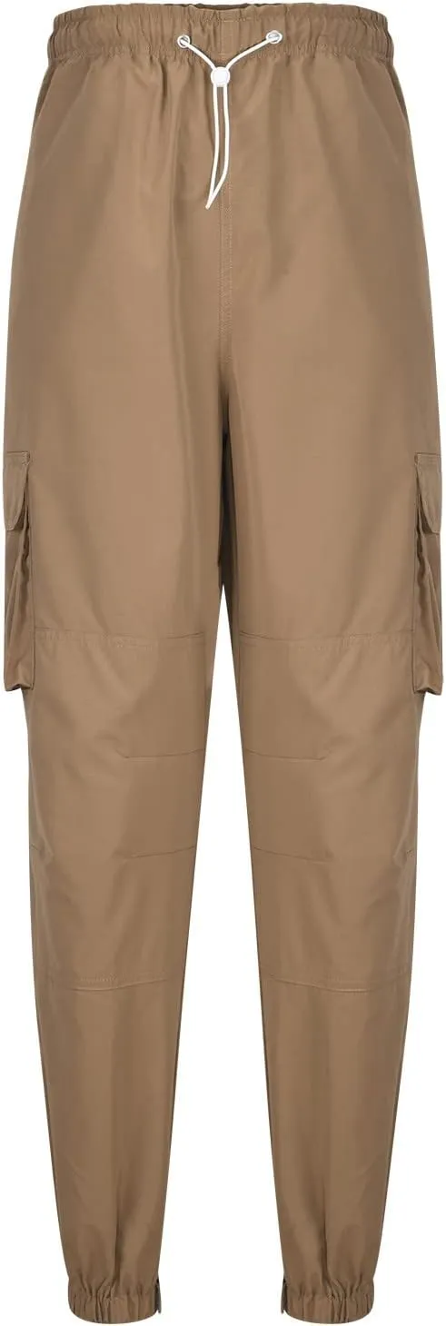 Dgoopd Cargo Pants for Men Stretch Hiking Pants Lightweight Tactical Pant Straight Leg Cargo Joggers Pants Outdoor Work Pants