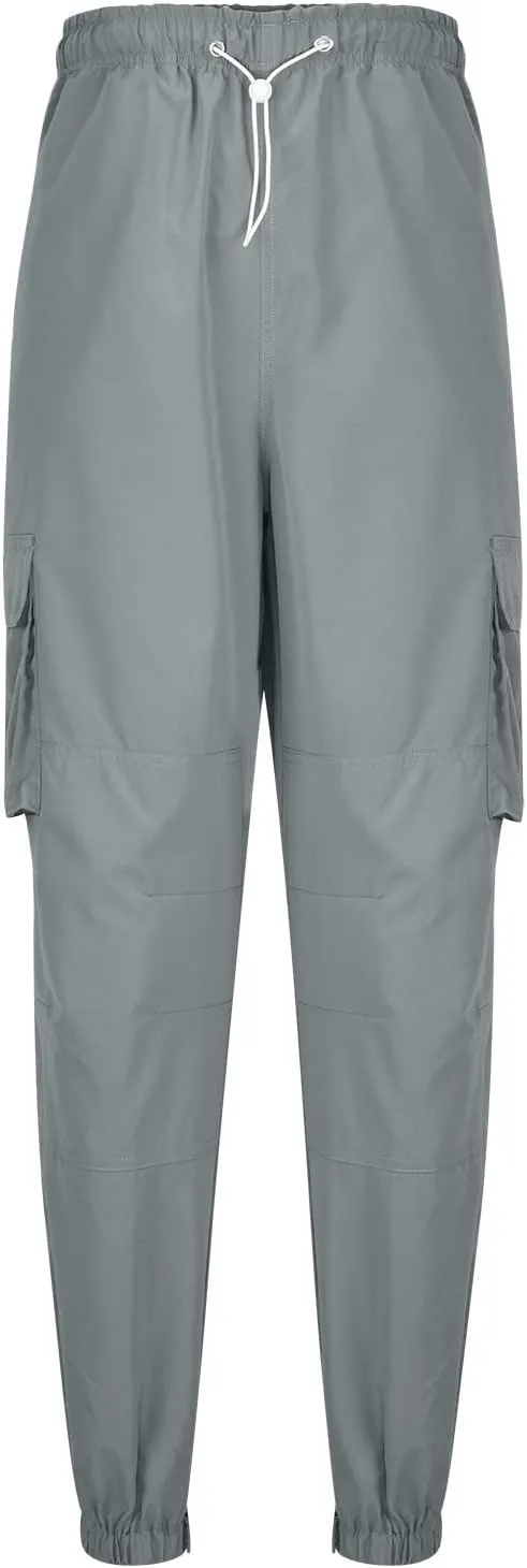 Dgoopd Cargo Pants for Men Stretch Hiking Pants Lightweight Tactical Pant Straight Leg Cargo Joggers Pants Outdoor Work Pants