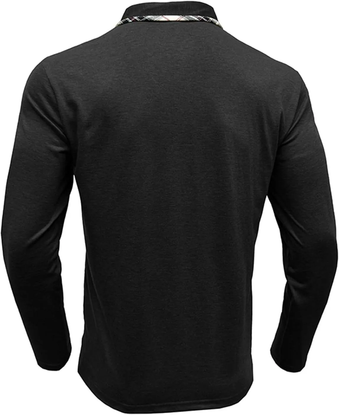 Golf Shirts for Men Long Sleeve Regular Fit Casual Golf Shirt Classic Athletic Quick Dry Performance Collared T-Shirts