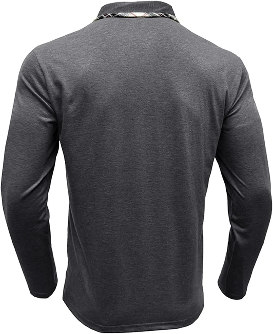 Golf Shirts for Men Long Sleeve Regular Fit Casual Golf Shirt Classic Athletic Quick Dry Performance Collared T-Shirts