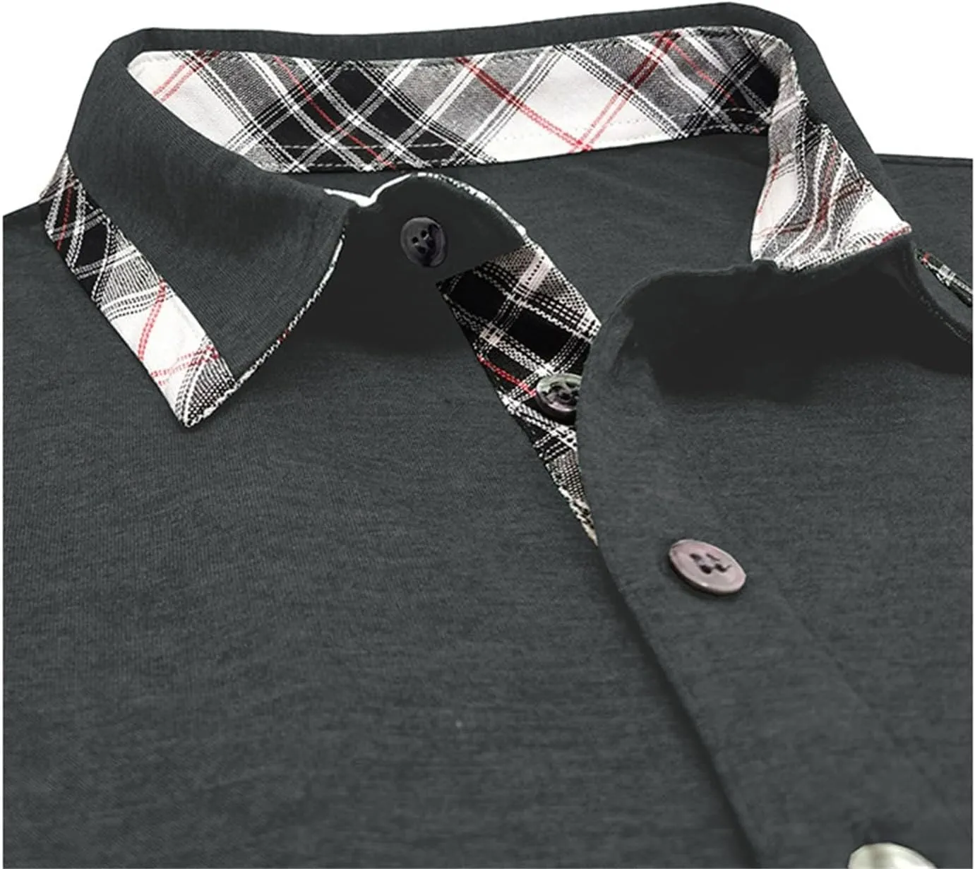 Golf Shirts for Men Long Sleeve Regular Fit Casual Golf Shirt Classic Athletic Quick Dry Performance Collared T-Shirts