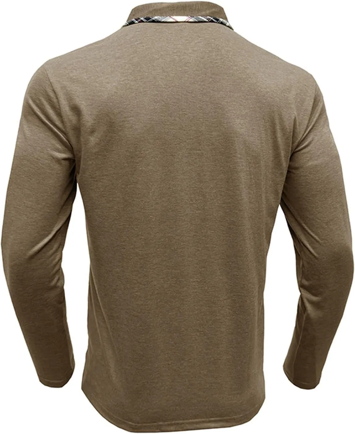 Golf Shirts for Men Long Sleeve Regular Fit Casual Golf Shirt Classic Athletic Quick Dry Performance Collared T-Shirts