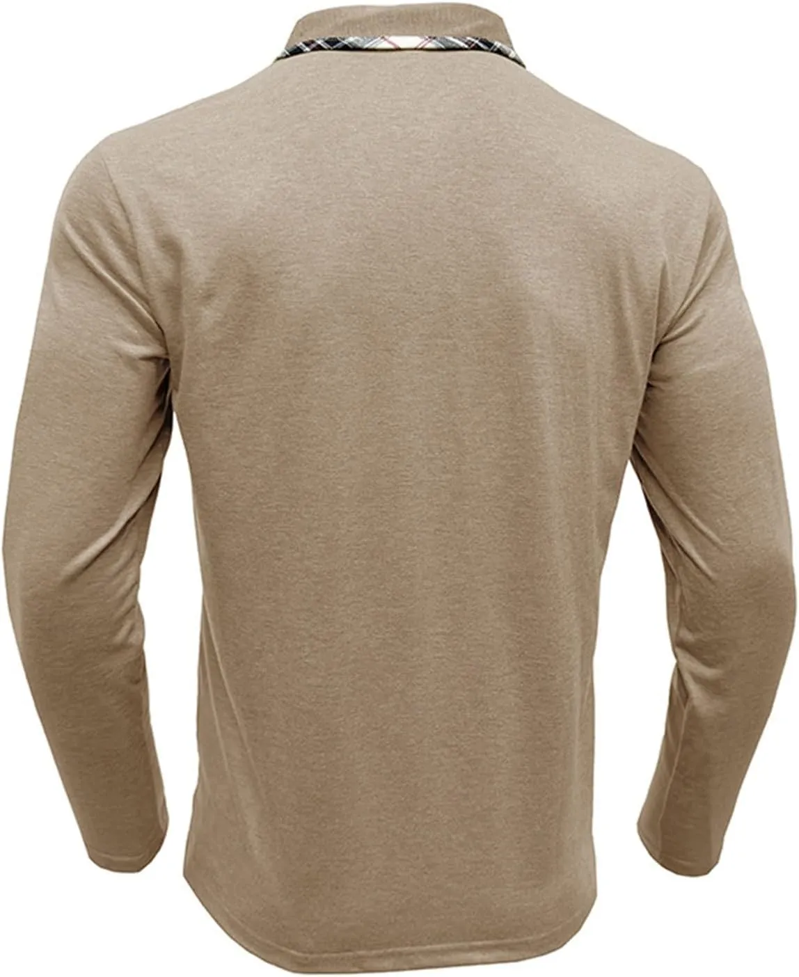 Golf Shirts for Men Long Sleeve Regular Fit Casual Golf Shirt Classic Athletic Quick Dry Performance Collared T-Shirts