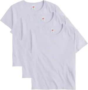 Hanes Women's Essentials Oversized T-Shirt Pack, Cotton Tee For Women, Relaxed Fit, 3-Pack