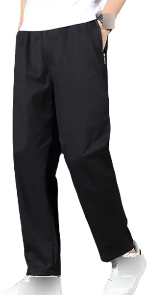 JEShifangjiusu Men'S Stretch Golf Joggers Pants Casual Cotton Cargo Pants Sweatpants Lightweight Casual Pants With Pockets