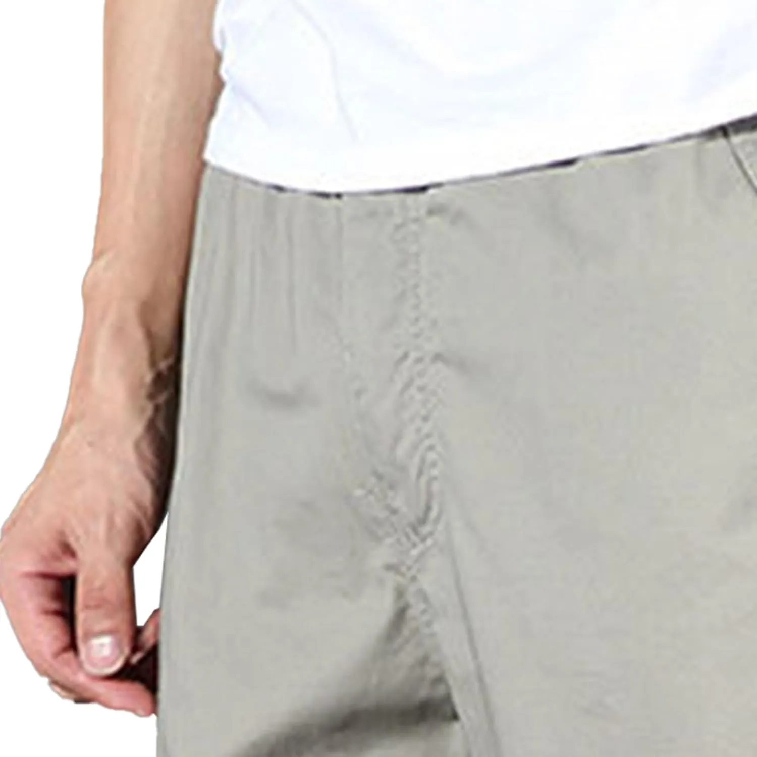 JEShifangjiusu Men'S Stretch Golf Joggers Pants Casual Cotton Cargo Pants Sweatpants Lightweight Casual Pants With Pockets