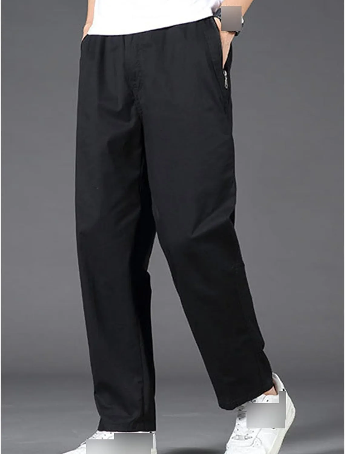 JEShifangjiusu Men'S Stretch Golf Joggers Pants Casual Cotton Cargo Pants Sweatpants Lightweight Casual Pants With Pockets