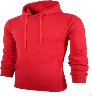 LCMTWX Hoodies for Guys Winter Casual Loose Solid Hooded Sweater Top With Zip Pockets Solid Color Sweatshirt Men Women