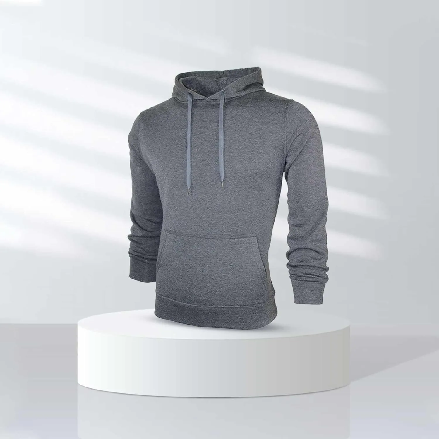 LCMTWX Men Hoodies And Winter Casual Loose Solid Hooded Sweater Top Drawstring Men's Hooded Sweatshirt Cotton Sweatshirt