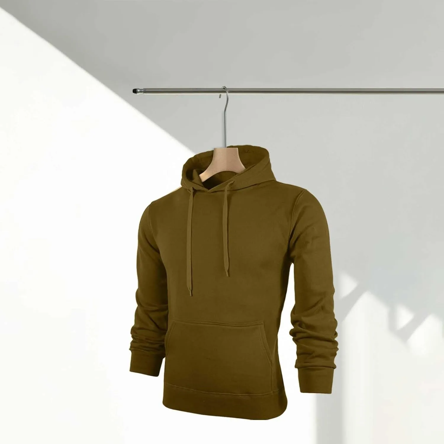 LCMTWX Men Hoodies And Winter Casual Loose Solid Hooded Sweater Top Drawstring Men's Hooded Sweatshirt Cotton Sweatshirt