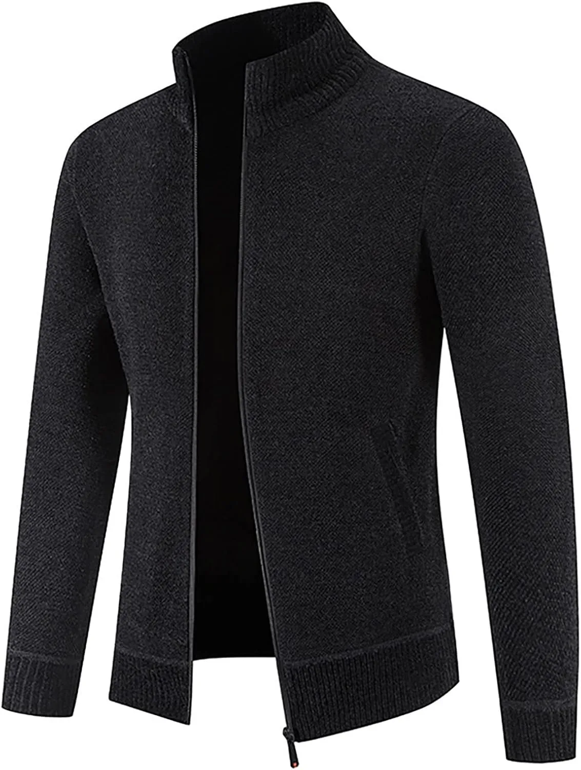 Light Up Hoodies For Men Fashion Long Sleeve Warm Solid Color Hooded Jackets Tops Cotton Hoodie