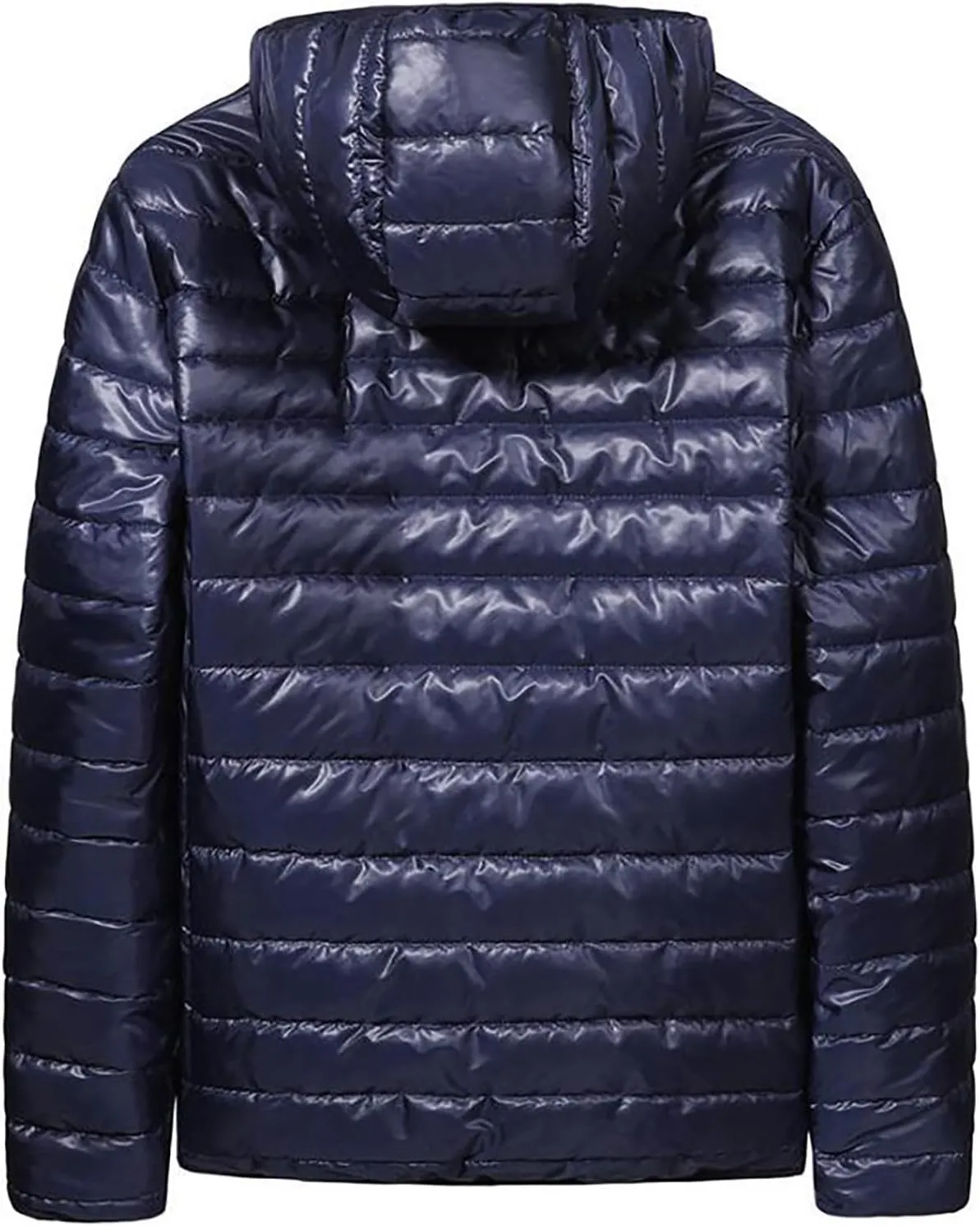 Lightweight Plus Size Down Jacket for Men Lightweight Puffer Coat Plus Size Winter Warm Puffer Jackets for Men
