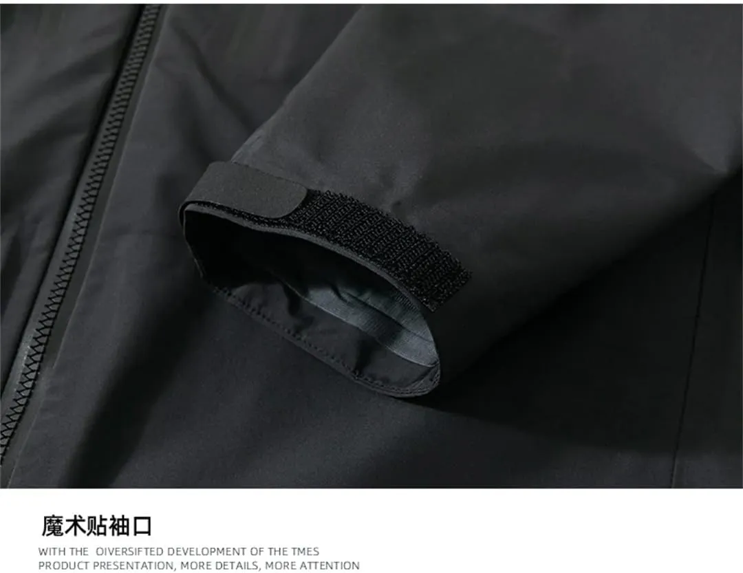 Men And Women Simple Outdoor Sports Mountaineering Tourism Three Anti Jacket