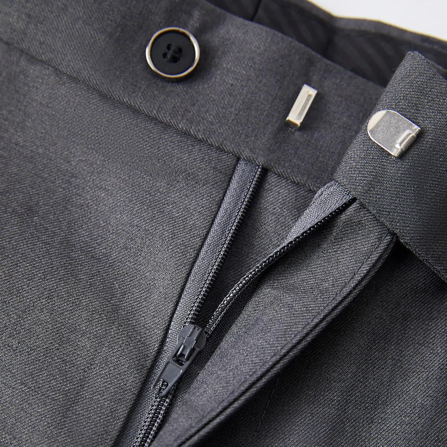 Mens 2 Piece Suits Classic Fit 1 Button Dress Suits Tuxedo Jacket Blazer for Wedding Business Dinner Prom