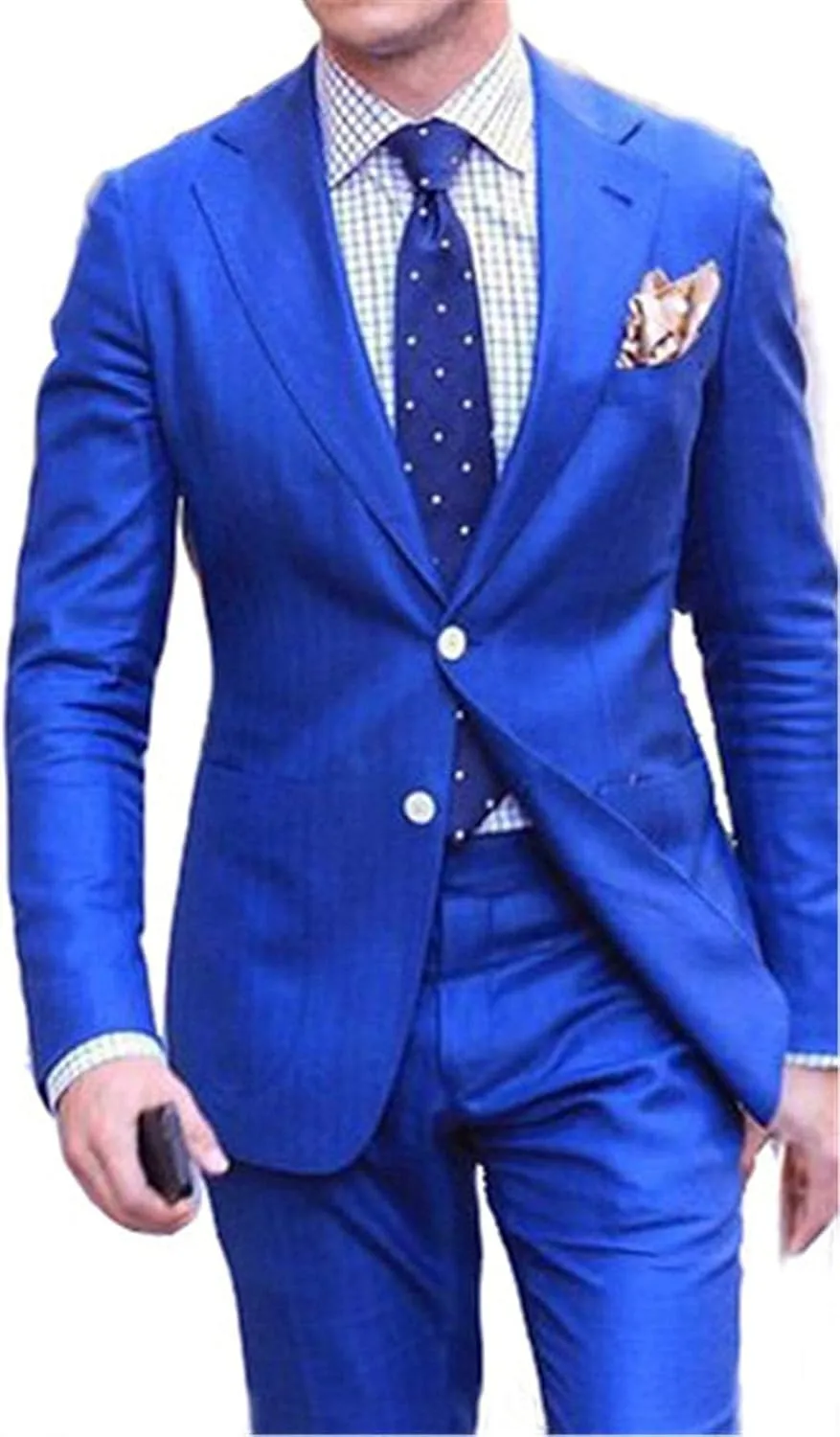 Mens Bright Colorful Suits Slim Fit Tuxedo Wedding Groom Suits,White,Yellow,Lavender,Blue