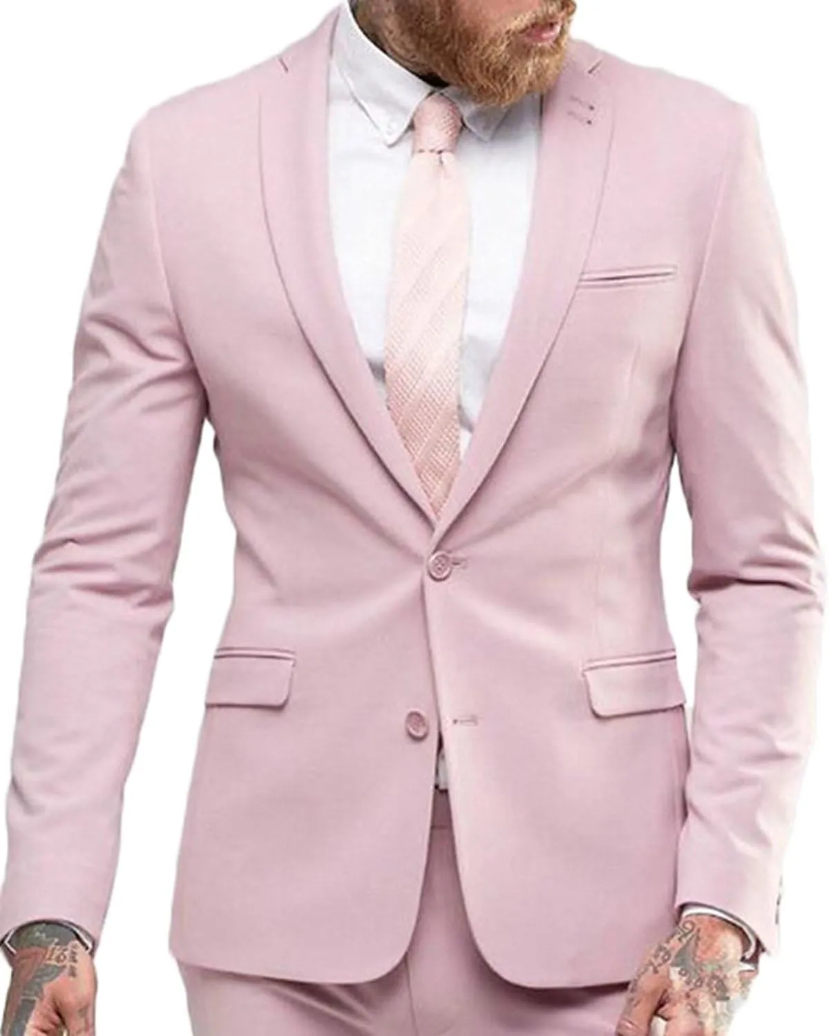 Mens Bright Colorful Suits Slim Fit Tuxedo Wedding Groom Suits,White,Yellow,Lavender,Blue