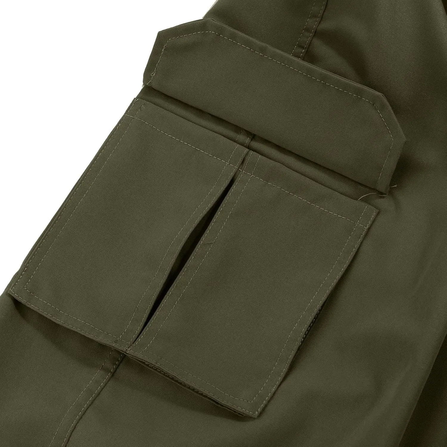 Men's Cargo Pants Sports Casual Jogging Trousers Lightweight Hiking Work Pants Outdoor Pant Men Casual