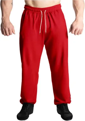 Men's Casual Pants Elastic Waist Drawstring Joggers Sports Pants Lightweight Loose Fit Straight Trousers with Pockets