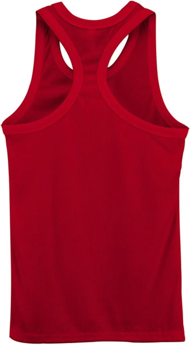 Men's Cotton Tank Tops Athletic Moisture Wicking Muscle Cut Off Shirt Bodybuilding Gym Workout Sleeveless Shirts