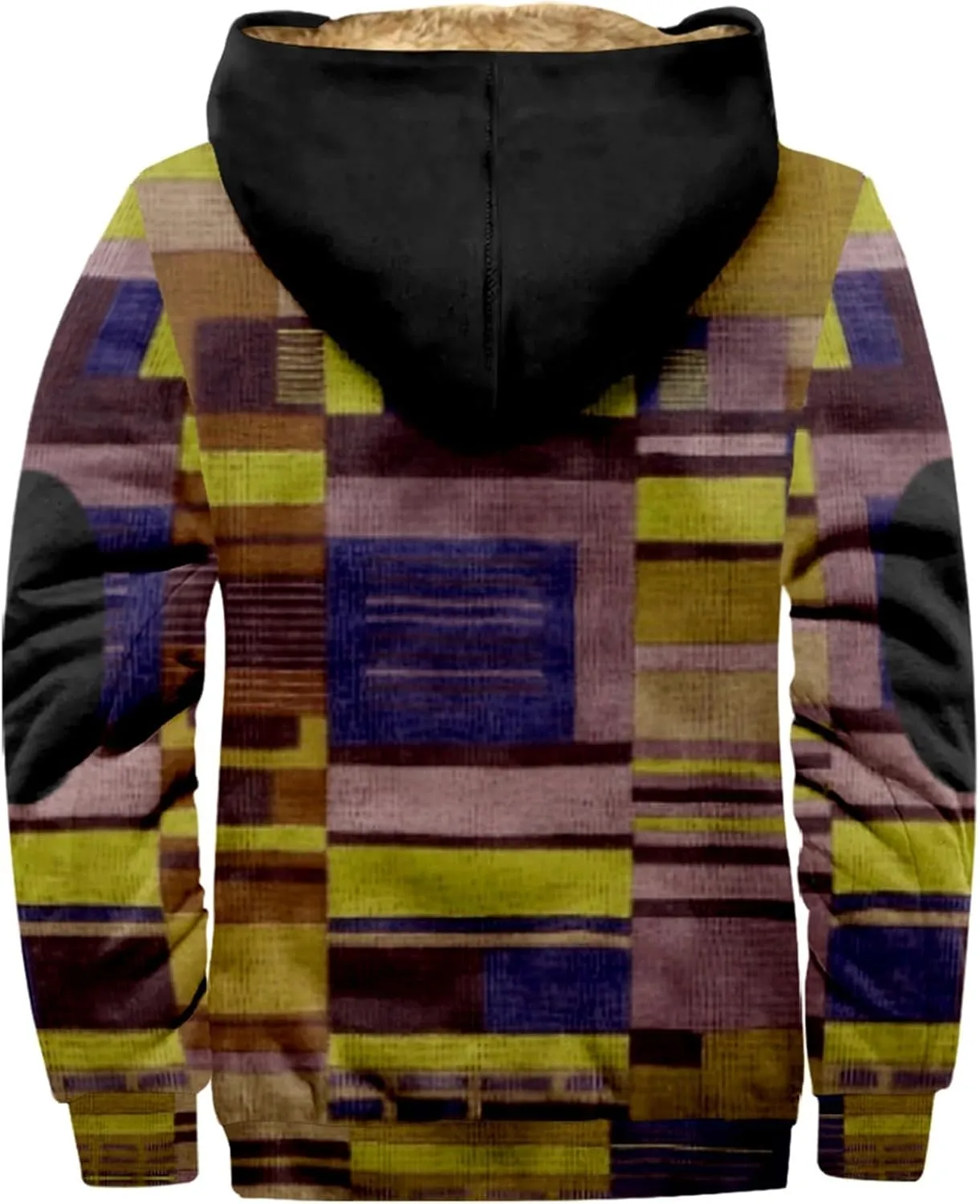 Men's Fashion Outdoor Jacket Long Sleeve Zipper Hooded Simple Elegant Coat Hiking Travel for Men