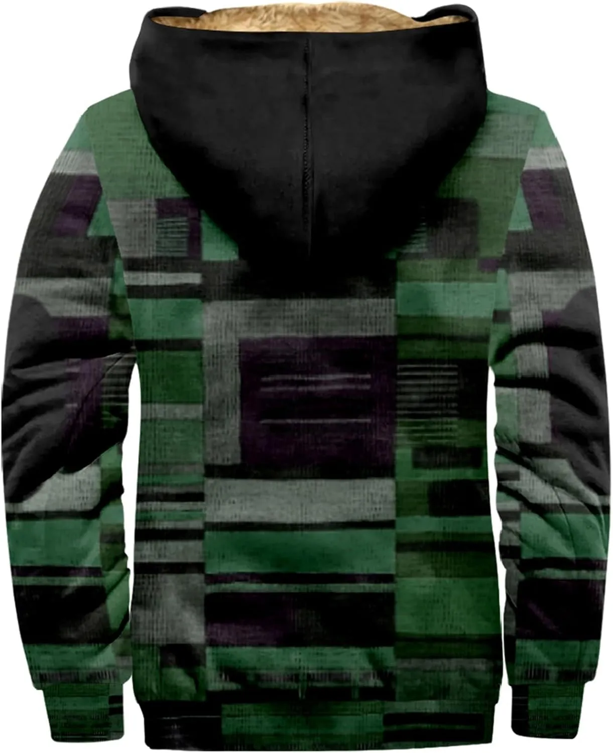 Men's Fashion Outdoor Jacket Long Sleeve Zipper Hooded Simple Elegant Coat Hiking Travel for Men
