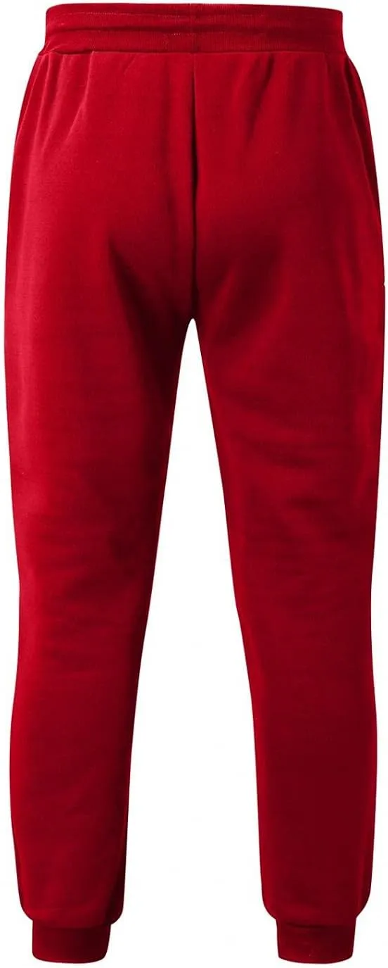 Mens Fashion Stretch Pleated Twill Jogger Sweatpants Big and Tall Lightweight Athletic Tapered Jogger Running Pants