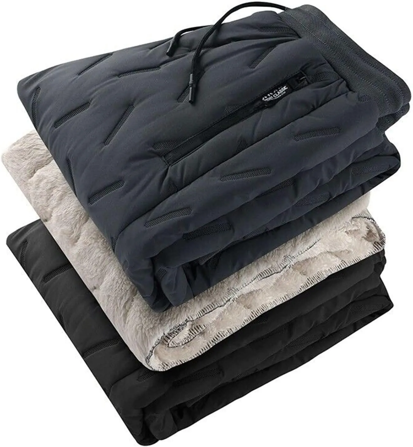 Men's Fleece Lined Sweatpants Winter Warm Pants Jogger Lounge Athletic Running Jogger Pants with Pockets